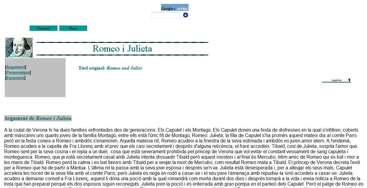 Romeu i Julieta | Recurso educativo 34066