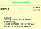 Ahir, avui i dema | Recurso educativo 34141