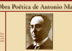 La obra poética de Antonio Machado | Recurso educativo 37005