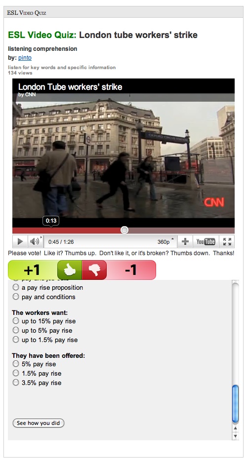 Video: London tube workers' strike | Recurso educativo 38150