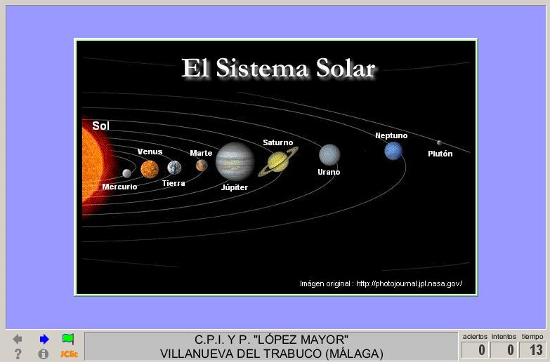 El sistema solar | Recurso educativo 40936