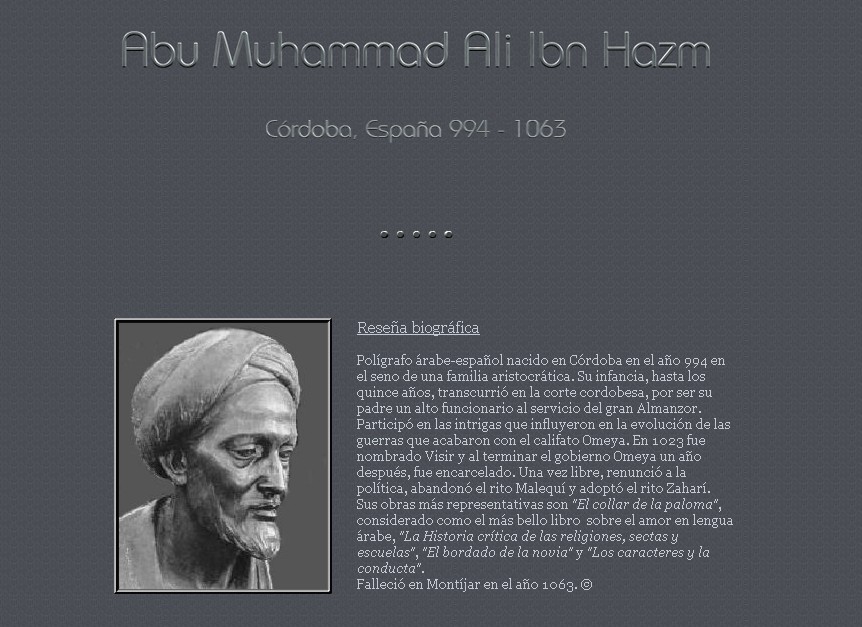 Ibn Hazm | Recurso educativo 43442