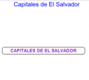 Capitales de los departamentos de El Salvador | Recurso educativo 52751