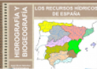 Recursos hídricos en España | Recurso educativo 18040