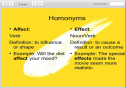Homonyms | Recurso educativo 22601