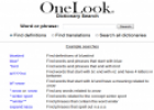 Dictionary: OneLook | Recurso educativo 24093