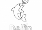 Rellenar letras: Delfín | Recurso educativo 25009