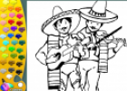 ¡A Colorear!: Mariachis | Recurso educativo 28963