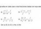 Ejercicios  refuerzo 4º ESO: Fracciones algebraicas | Recurso educativo 8445