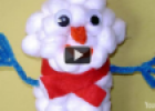 Muñeco de nieve de algodón | Recurso educativo 66757