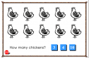 Count the chickens | Recurso educativo 68473