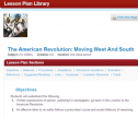 The American Revolution: Moving West and South | Recurso educativo 70565