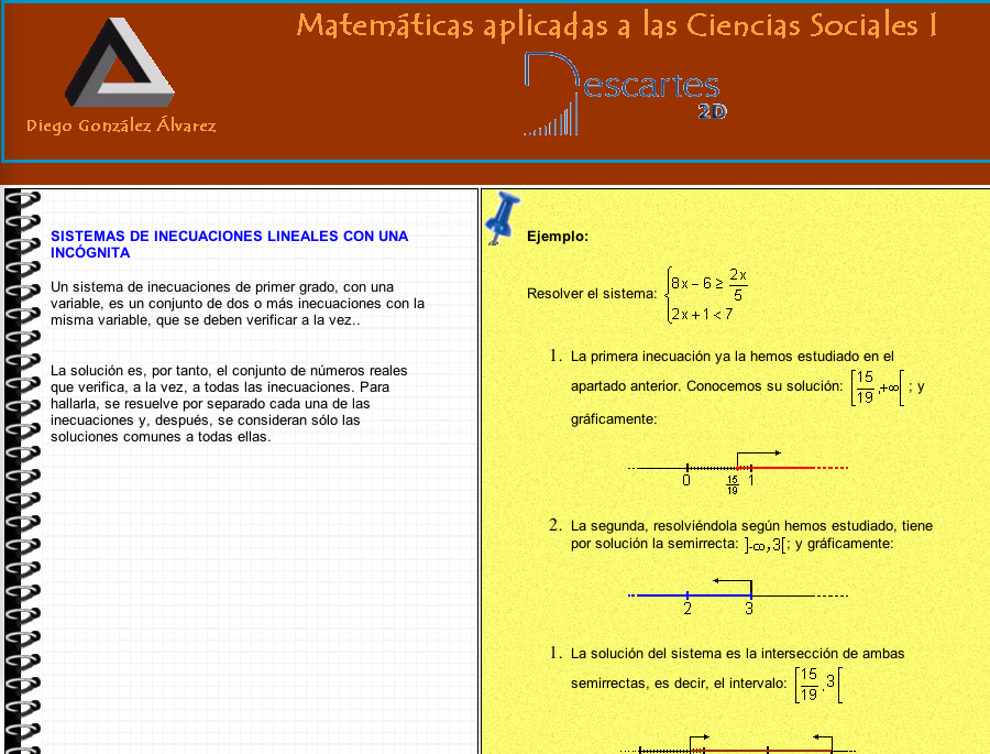 Sistemas de ecuaciones e inecuaciones lineales | Recurso educativo 90616