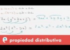 Propiedad distributiva y factor común | Recurso educativo 110034