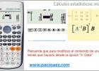 Calculadoras CASIO: ca?lculos con matrices | Recurso educativo 119312