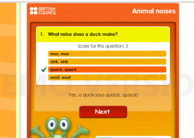 Animal noises | Recurso educativo 675564