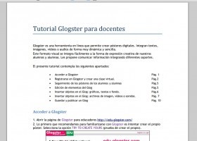 Tutorial per a docents de gloster | Recurso educativo 731901