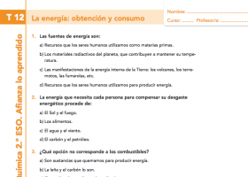 La energía: obtención y consumo | Recurso educativo 744961