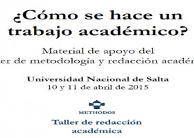 ¿Cómo se hace un trabajo académico? Material en PDF - Instituto de | Recurso educativo 762153