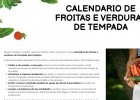 Calendario de froitas e verduras de tempada | Recurso educativo 770256