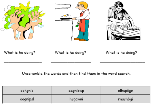 Routines and chores | Recurso educativo 39890