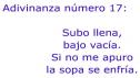 Usa el coco y adivina: subo llena | Recurso educativo 6149