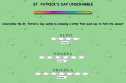 St. Patrick's day unscramble | Recurso educativo 67253