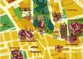 Mapa de un jardín murciano | Recurso educativo 728503