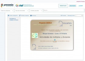 Actividades de múltiplos y divisores | Procomún | Recurso educativo 774602