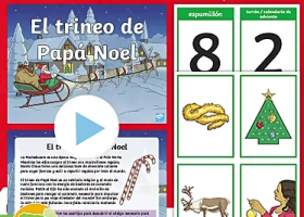 Escape Room de matemáticas - Navidad, el trineo de Papá Noel | Recurso educativo 782465