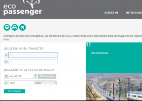 Emissions de CO2 per passatger. | Recurso educativo 785401