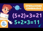 OPERACIONES COMBINADAS ?? Con y sin paréntesis ? Matemáticas para niños ??? | Recurso educativo 7903619